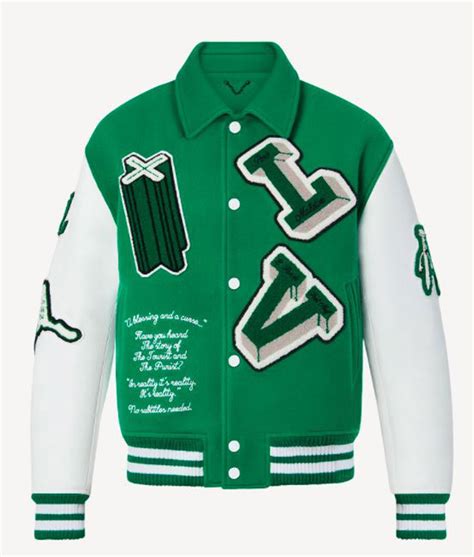 louis vuitton jacket varsity|louis vuitton varsity jacket price.